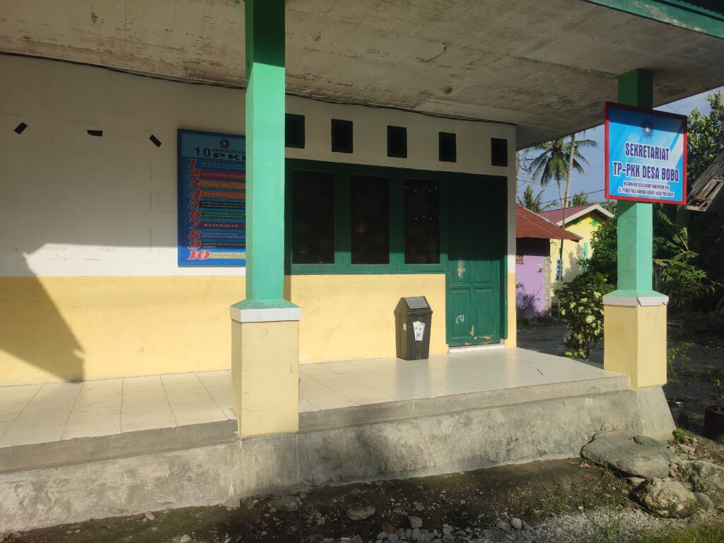 Kantor Sekretariat TP-PKK Desa Bobo